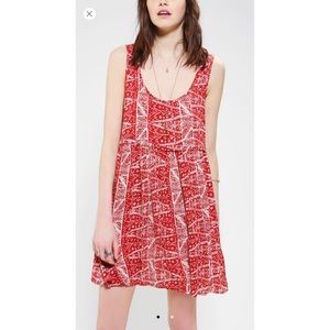 UO Ecote Maya Babydoll Dress